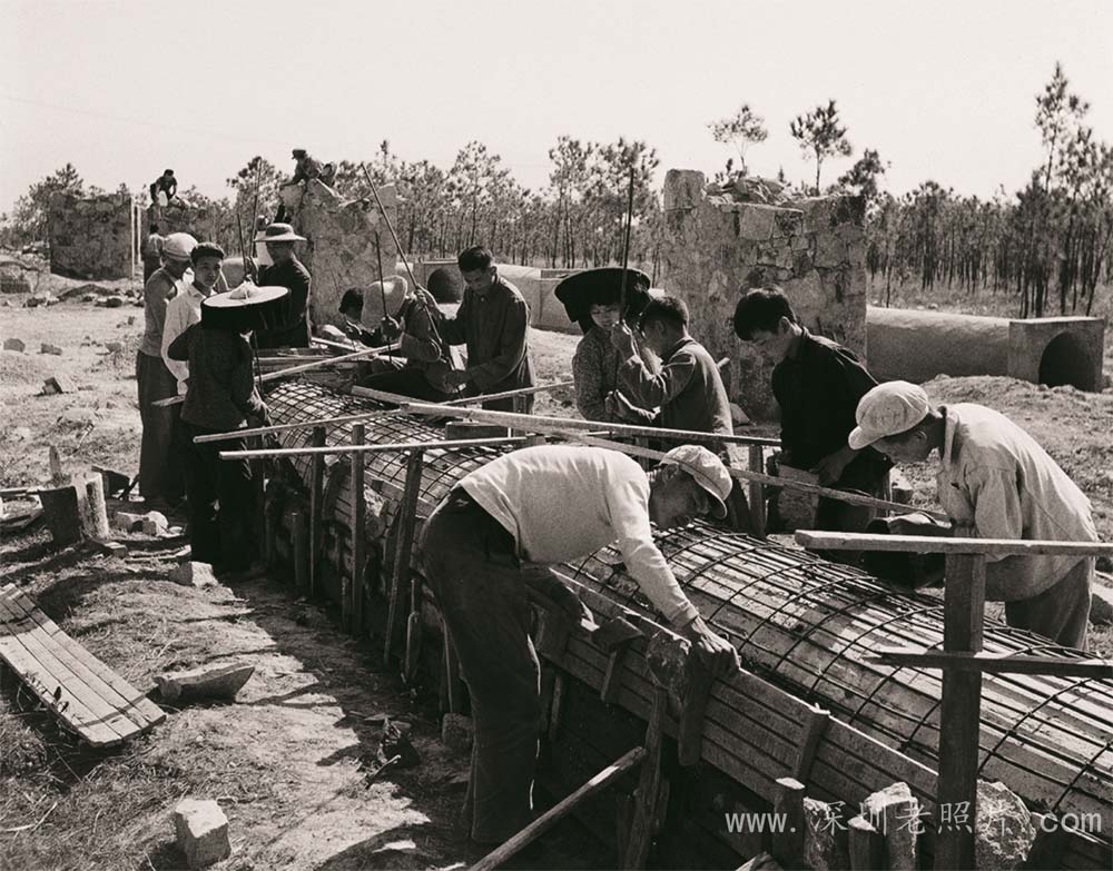 自己烧砖五十四万块解决工程用料(1973)