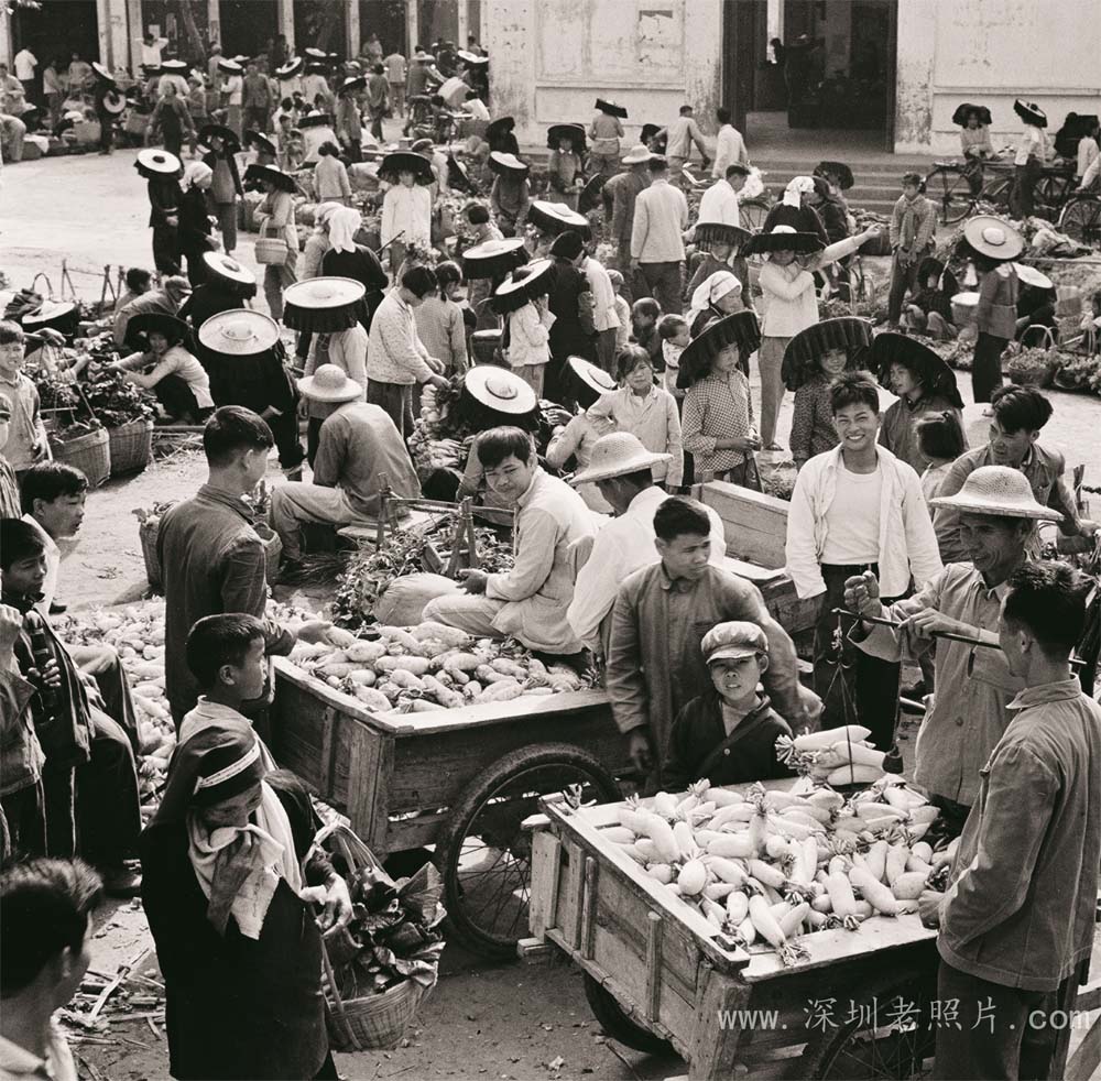 农村圩日(龙岗 1973)